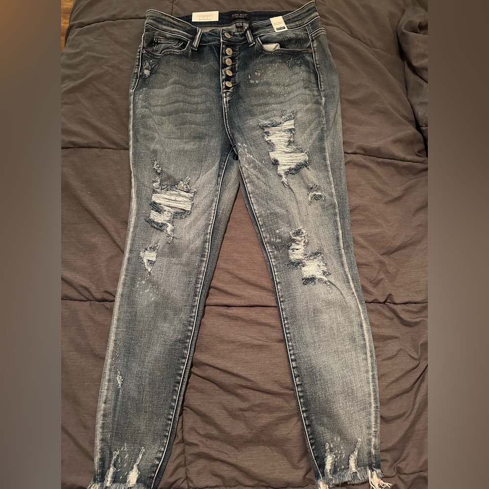 Judy Blue high waist skinny with 5 button fly